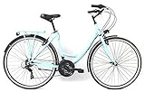 Rahmenhöhe ca. 48 cm Unbekannt 28 Zoll Damen City Fahrrad CITYFAHRRAD DAMENFAHRRAD CITYRAD DAMENRAD Rad Bike Shimano 6 Gang Balmoral Lady Türkis