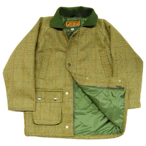 Game Technical Apparel Kids Derby Tweed Jacket Cover