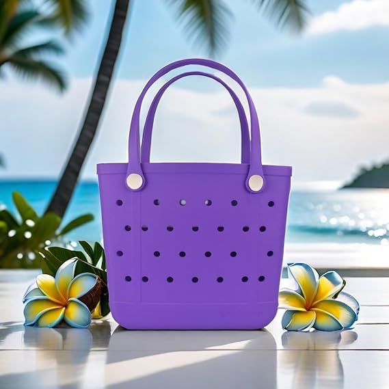 Beach Tote Pool Bags, XL Beach Bag 18.9x13.8x9 Inch|Medium Tote Bag 15x12.6x5.9 Inch|Small Boat Bag 9.25x8.46x4.23 Inch3
