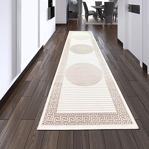 Teppich-Traum Teppich Wohnzimmer Kurzflorteppich Flur Diele Korridor Läufer lang orientalisch...