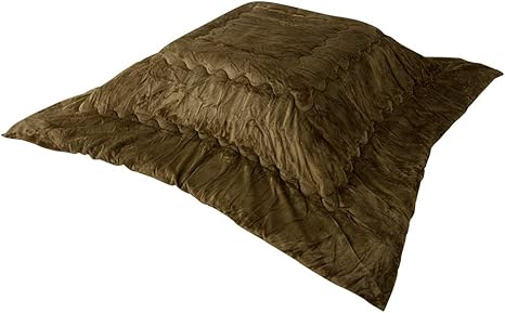 Amazon こたつ布団 あったかヒートgo 抗菌防臭加工 こたつ 掛け布団 掛けふとん こたつ掛布団 正方形 185 185cm オリーブ こたつ布団 オンライン通販