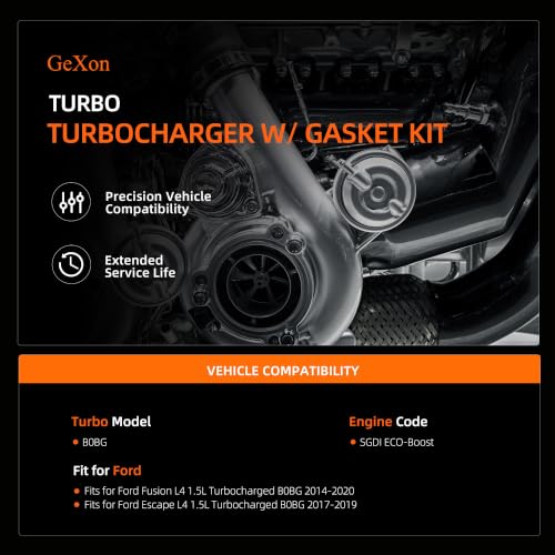 Turbocharger With Gasket Kit for 2014–2020 Ford Fusion and 2017–2019 Escape 1.5L - Image 3