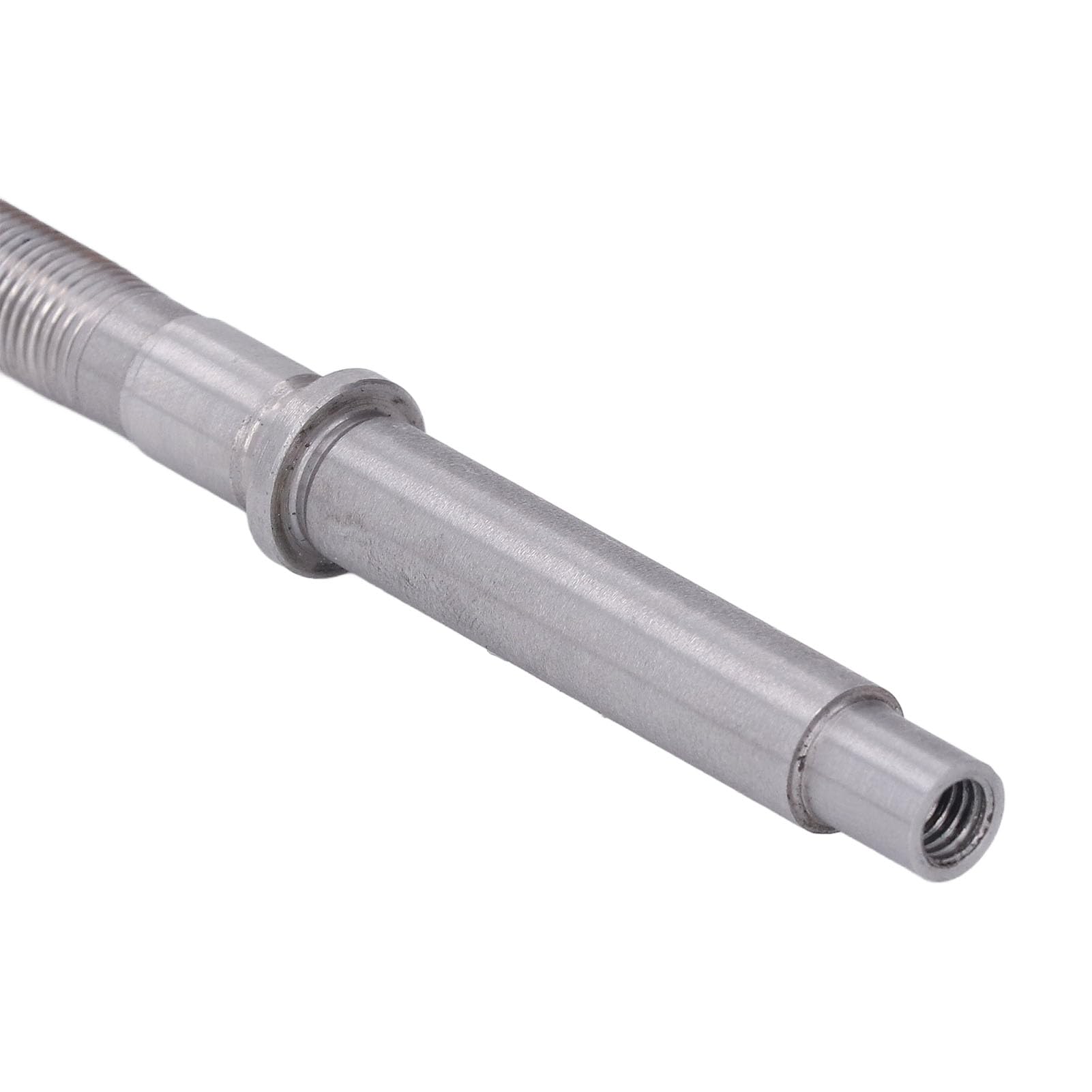Śruba Podająca z prowadnicą krzyżową do Mini Tokarki 0618 M10x1.0 Uchwyt do śruby z Gwintem Lewoskrętnym do 7x10 0618 CJ18 CJ0618A 7x12 7x14 0618-3B i Innych Mini Tokarek
