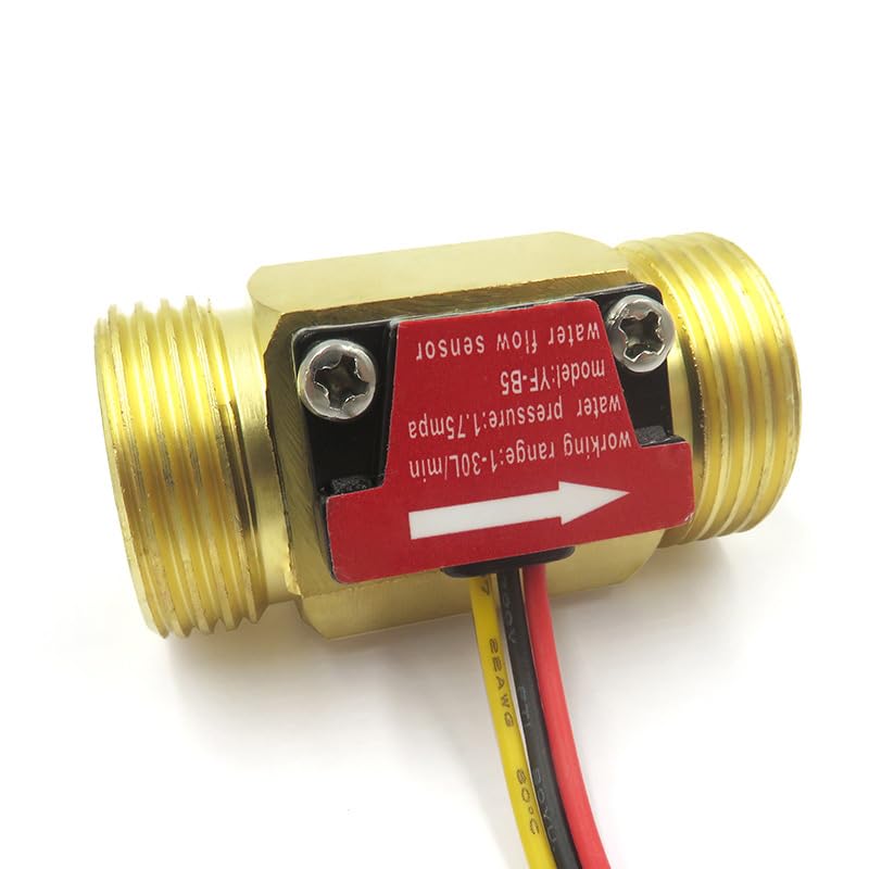 Sensor de flujo de agua en latón de alta resistencia para control de fluidos a 2.0 MPa 3