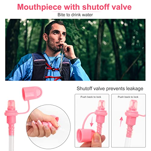 Hydration Bladder 2L Water Bladder Bpa Free Tpu Water Reservoir 2 Liter Hydration Bladder For Hydration Pack Backpack Camping Running Hiking Cycling #TOP3