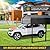 10x15FT Heavy Duty Metal Carport, Galvanized Steel Frame & Roof with Reinforced Base, All-Weather Outdoor Shelter for Vehicles, Boats and Outdoor Storage