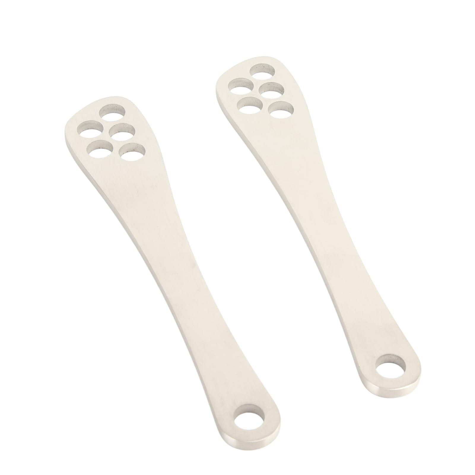 Paire de Liens d'abaissement Arrière en Acier Inoxydable, Accessoires de Moto de Remplacement pour Z 250 300 750 800 1000 Z 250 750 Kit de Lien d'abaissement Kit de Lien 'abaissement
