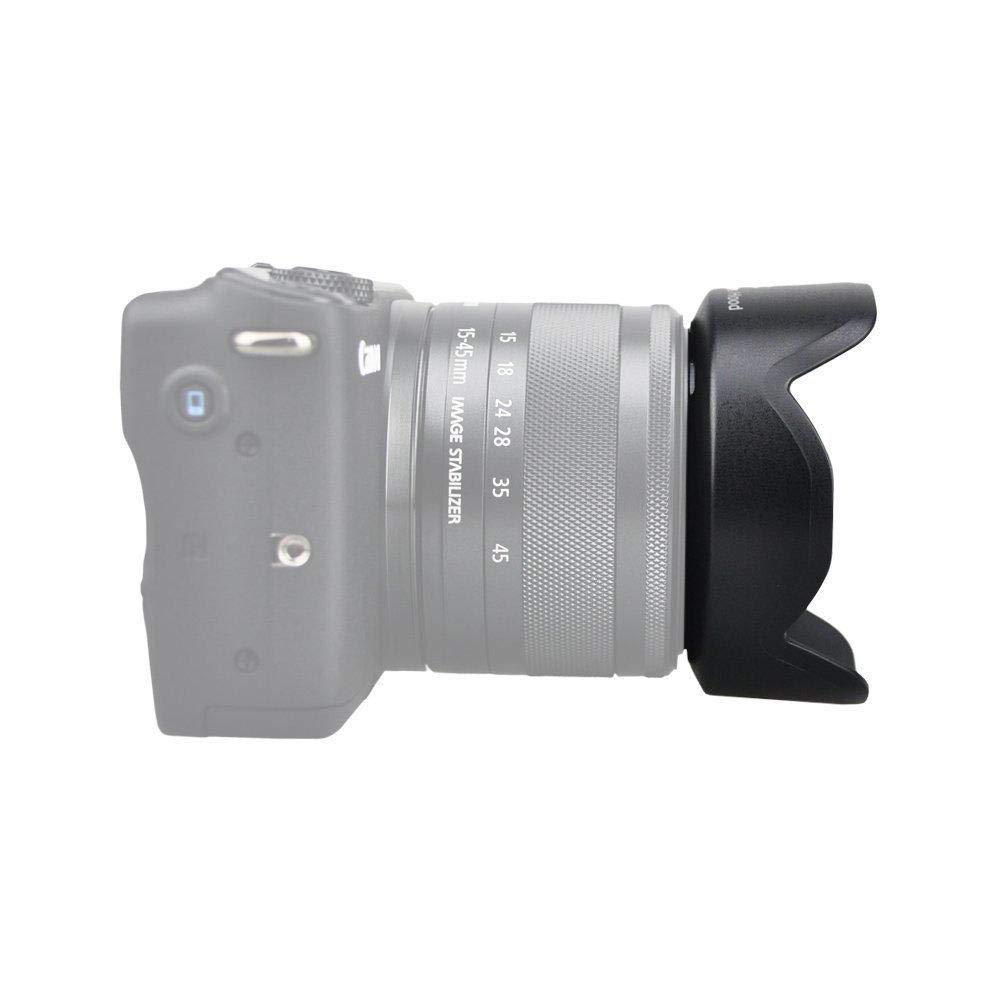 JJCLH-EW53 Lens Hood for Canon EF-M 15-45mm f/3.5-6.3 IS STM 15-45 EW-53
