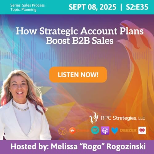 『How Strategic Account Plans Boost B2B Sales』のカバーアート