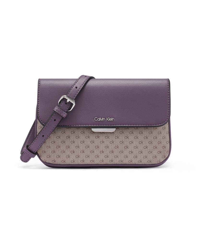 

                                                    Calvin Klein Arya Flap Crossbody, Almond/Taupe/Win