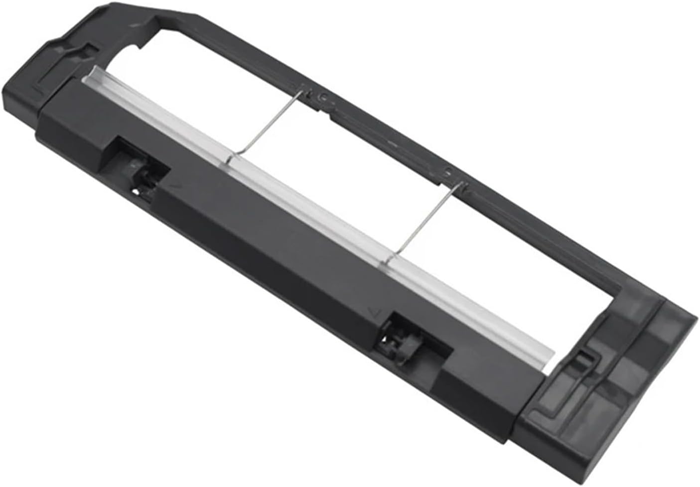 Plastic Roller Brush Cover,Compatible for Xiaomi, Compatible for Roborock, S5 S5 MAX S6 S6 MAXV S50 S55 Vacuum Cleaner Accessories Replacement Black