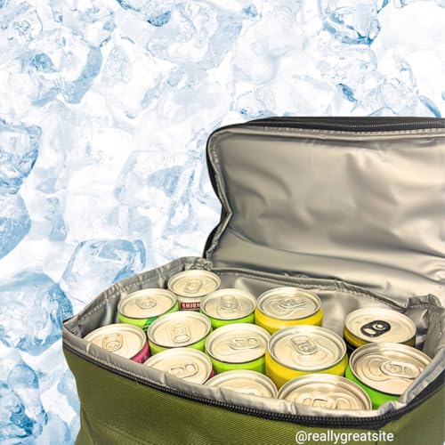 Sac à dos glacière 25L PIEP vert isolé avec bretelles
