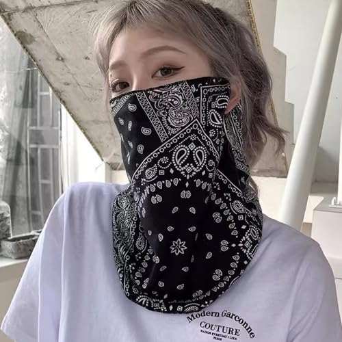 Unisex Sun Protections Face Covers Scarf for Women Ideal for Hot Weather Outdoor Activities Neck Coverage2