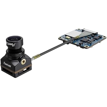RunCam Split 4 4K FPV Kamera mit FOV 140  niedriger Latenz DC 5-20V Nano HD Aufnahme 169/43 NTSC/PAL umschaltbare Version f r FPV-Drohne schwarz