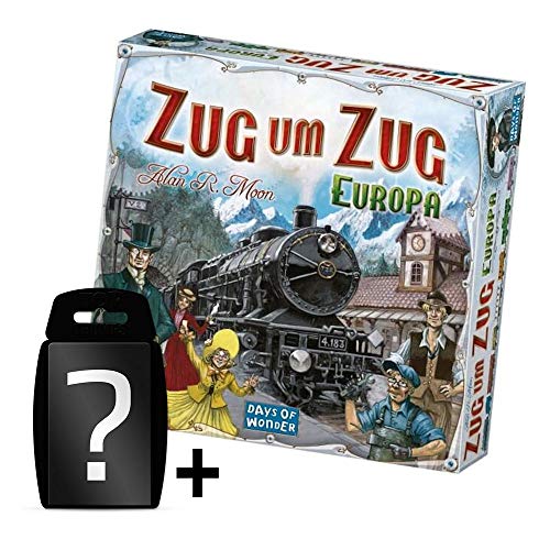 Preisvergleich Produktbild Zug um Zug - Europa - Grundspiel DE / Set inkl. Kartenspiel