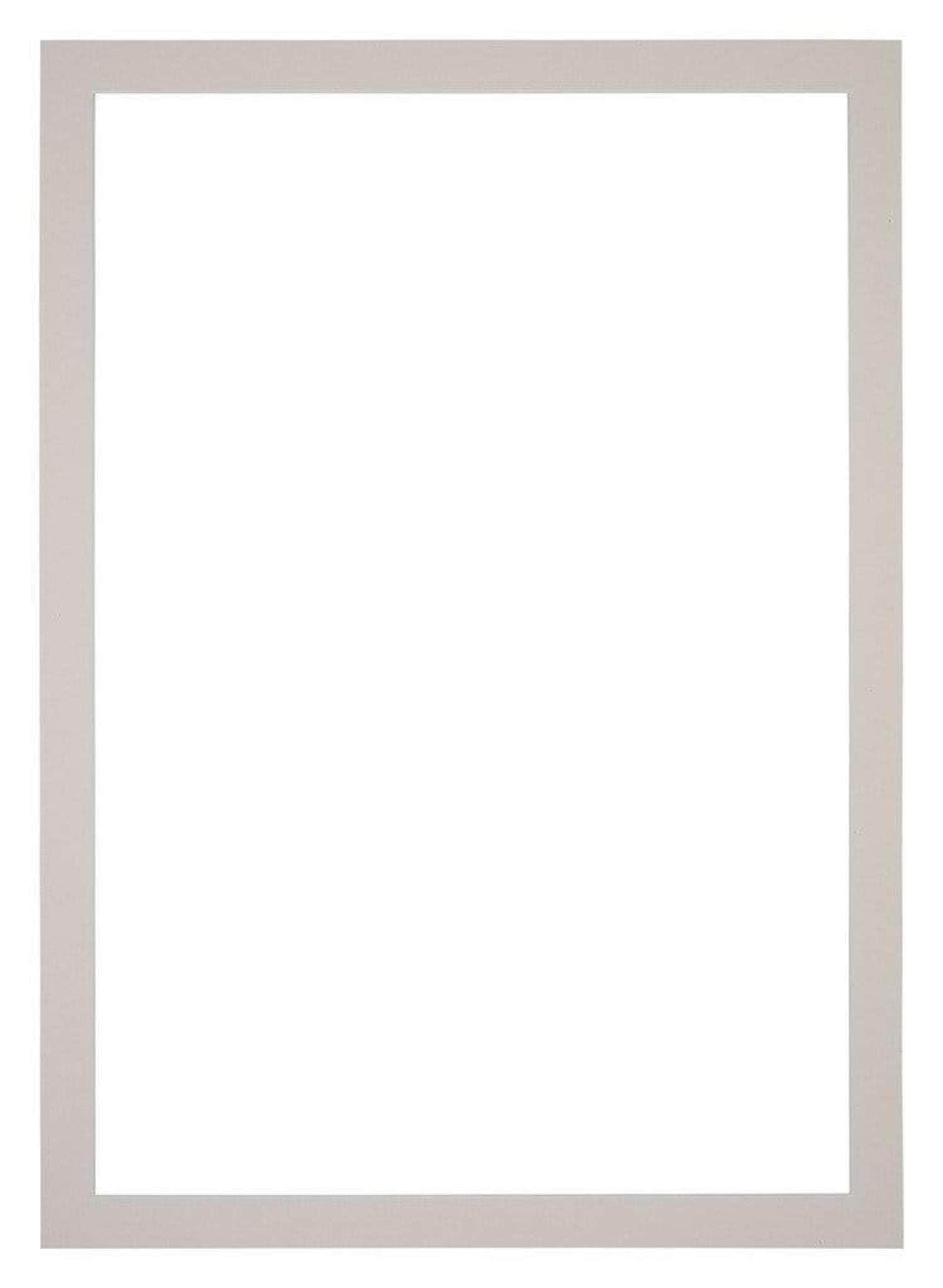 yd. Passepartout 70x100 cm - Apertura per Formato Foto 65x95 cm - Granito Grigio