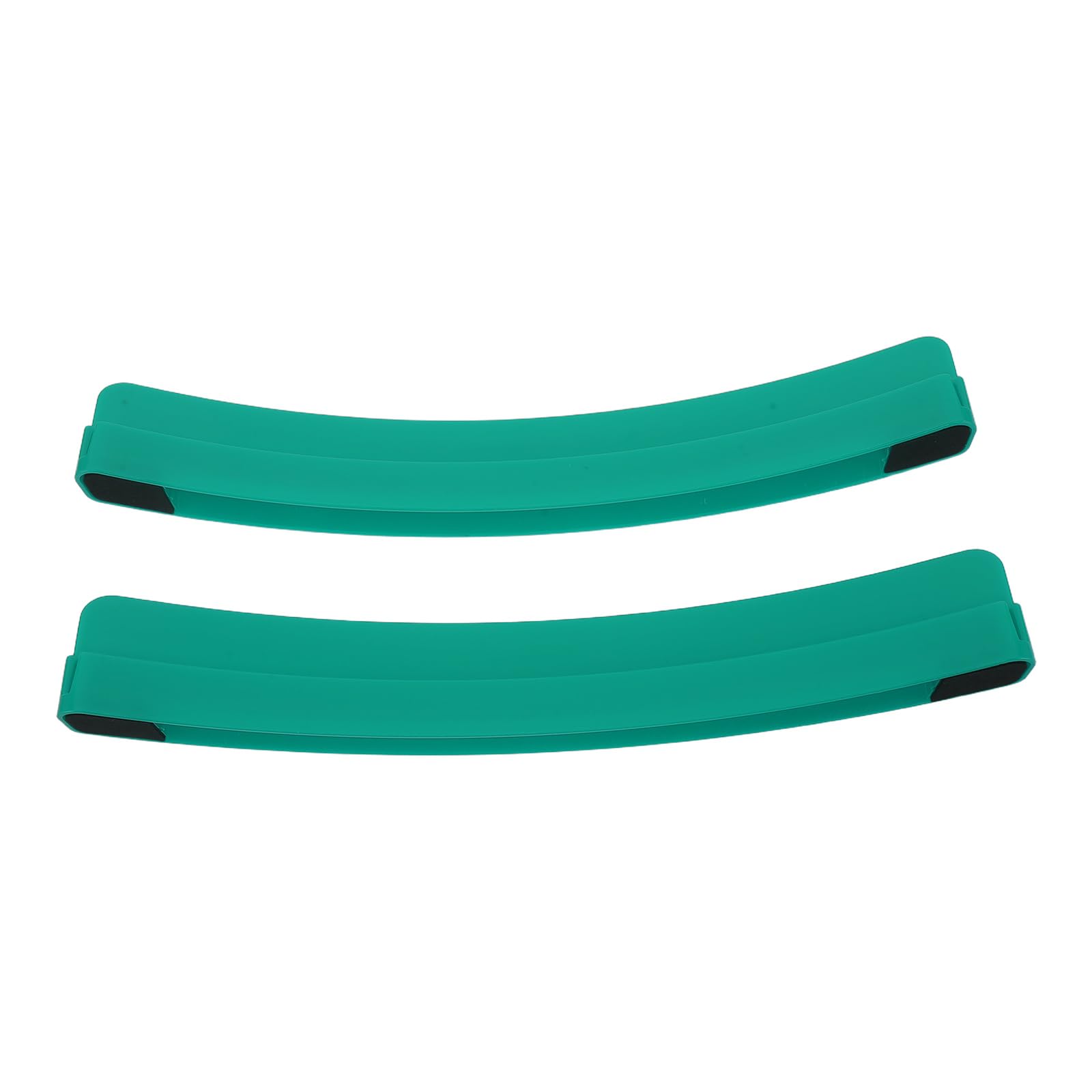 Abaodam 2pcs Green Plastic Curved Playing Card Holders Stand for Seniors Adults – 11 Inch Poker Tray Rack Organizer for Bridge Canasta Card Games