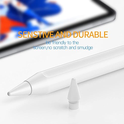 Miniatura 6 de Puntas de repuesto compatibles con Apple Pencil 2 Gen iPad Pro Pencil - Punta iPencil para iPad Pencil 1 st/Pencil 2 Gen blanco, paquete de 4