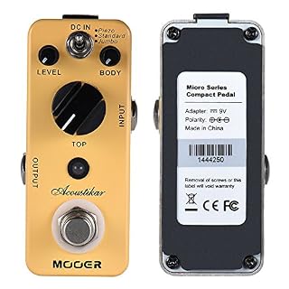 Pedalboard Guitare edalboard Etui Pédali,HUIOP Acoustikar Acoustic Guitar Simulator Effect Pedal True Bypass avec 3 Modes (Piezo/Standard/Jumbo),Pedalboard Guitare edalboard Etui Pédali - Les Beatles, Paul McCartney, John Lennon, RIngo Starr, George Harrison Pedalboard Guitare edalboard Etui Pédali,HUIOP Acoustikar Acoustic Guitar Simulator Effect Pedal True Bypass avec 3 Modes (Piezo/Standard/Jumbo),Pedalboard Guitare edalboard Etui Pédali – Image 6
