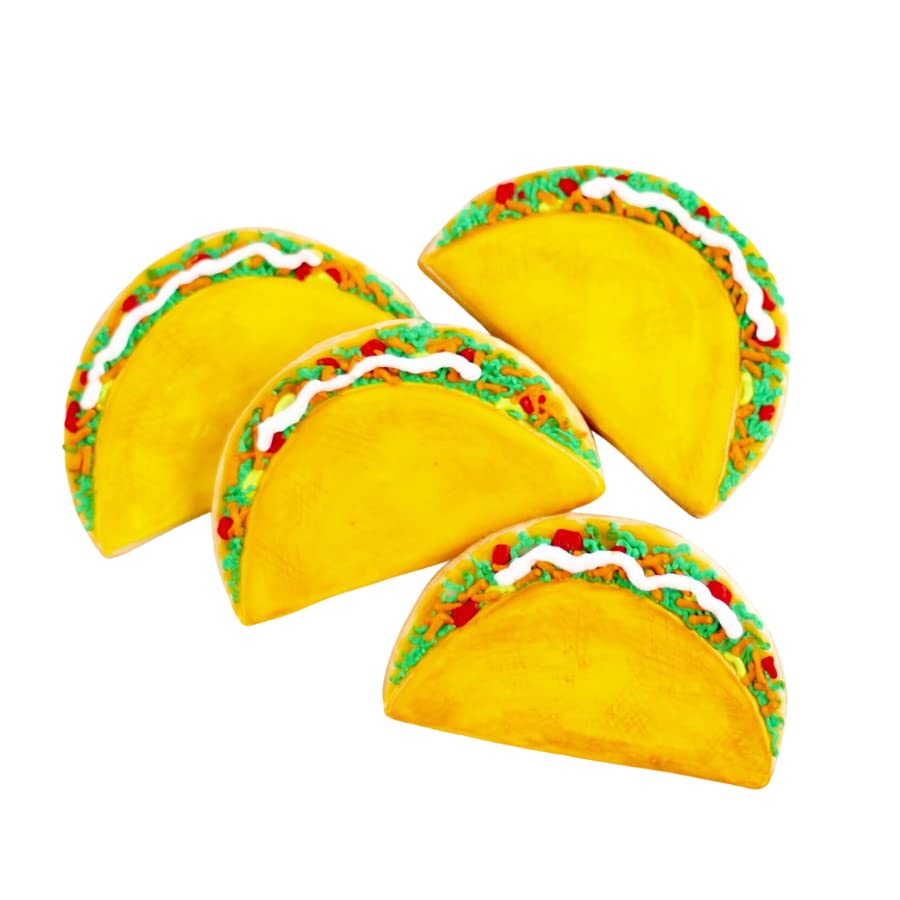 1 Dz. Taco Cookies! Taco “Bout A Great Fiesta! Birthday Themed, Bridal Shower Party Favors or Baby Gift!