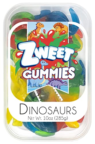 Zweet Gummy Dinosaurios Animales 10 oz miniatura 1