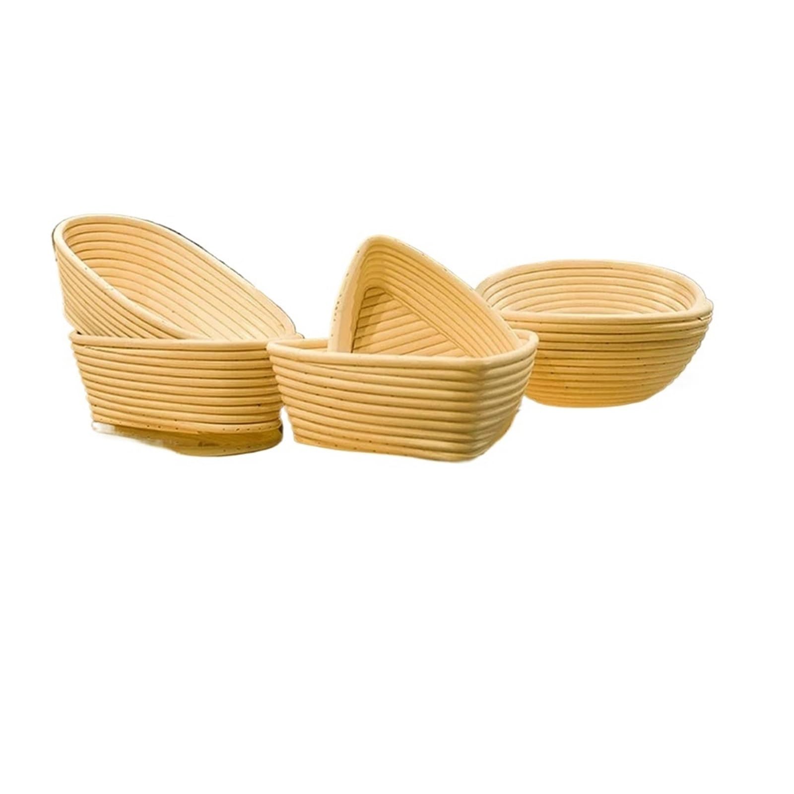Rattan-Brotgärkorb, handgefertigt, Korbgeflecht, Backschüssel, Teiggärung, Sauerteig(11)