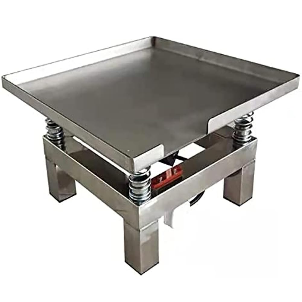Banc d'essai de vibration 35x35cm pour éliminer les bulles d'air du béton frais