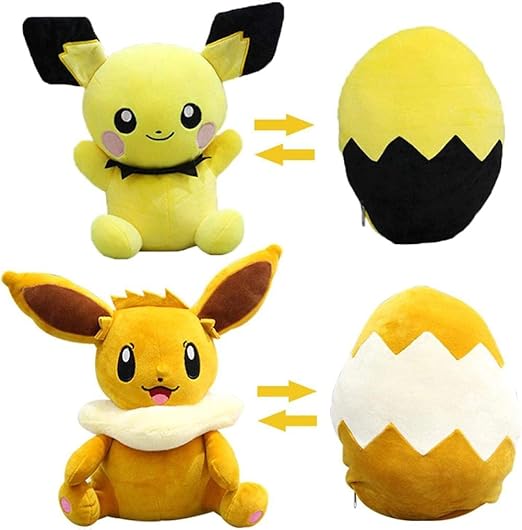 Amazon Co Jp 漫画ルマイーブイピチューイーブイ卵ぬいぐるみに変身ピチューリバーシブクッション枕キッズギフトぬいぐるみ人形おもちゃ30cm おもちゃ Amazon Co Jp 漫画ルマイーブイピチューイーブイ卵ぬいぐるみに変身ピチューリバーシブクッション枕キッズギフトぬいぐるみ人形おもちゃ30cm おもちゃ