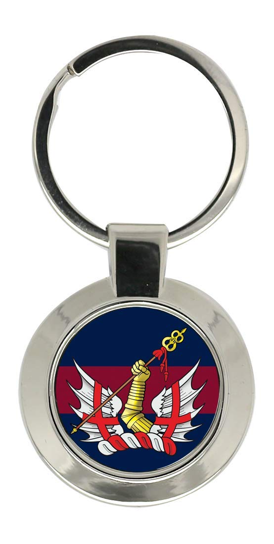 Giftshop Uk Unisex Silver Coloured Metal Honourable Artillery Company, British Army Key Ring