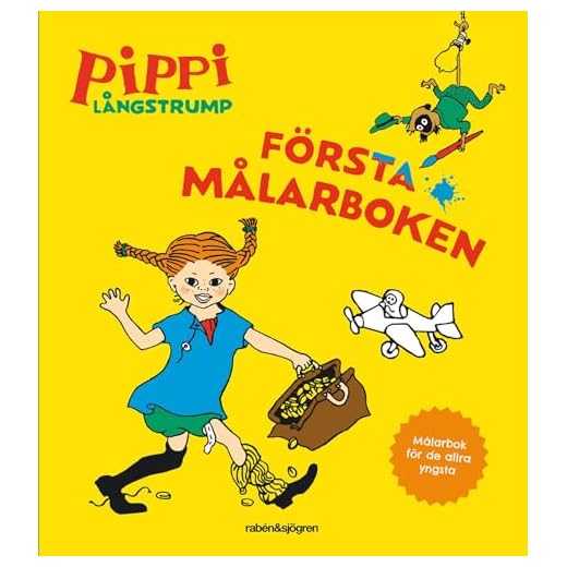 Pippi Långstrump - Första målarboken