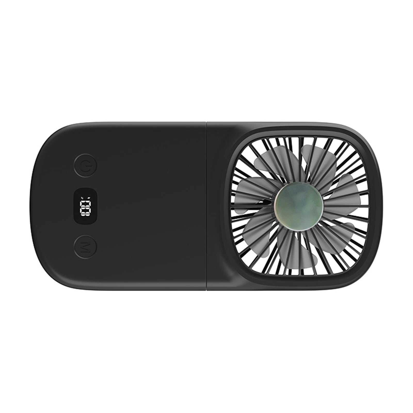 Tsophreniq Multifuntional Handheld Fan Efficient Cooling Fan 1200mAh ABS Texture Suitable for Travel and Outdoor Use Portable