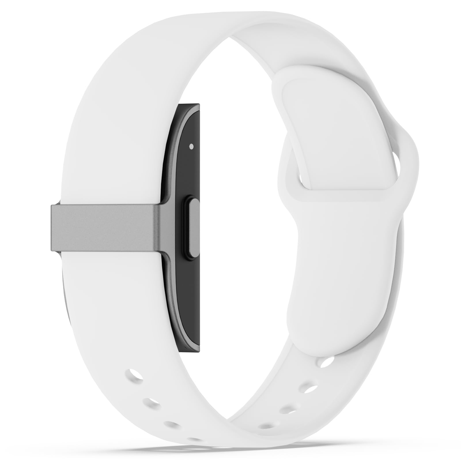 Hexasider Replacement Silicone Strap Compatible with Hume Band, Soft Adjustable Wrist Bands for Hume Band Replacement Strap, Breathable Sport Wristbands Fitness Tracker Women Men — view 11