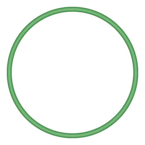 Seamless Green Coarse Belt Seamless Portable Compact Dryer Fan Belt Compatible with Avanti D110 (2.6 cu ft), COSTWAYS 24458-EPCY,Equator 850