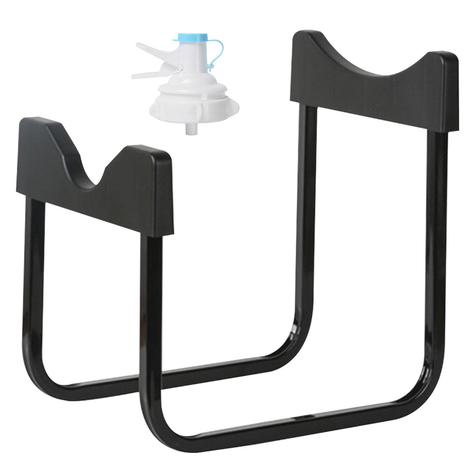 Porte-Bouteille d'3 à 5 gallons Support Distributeur d'eau Anti-Fuite Bec réutilisable Compatible Bouche Bouteille Non filetée