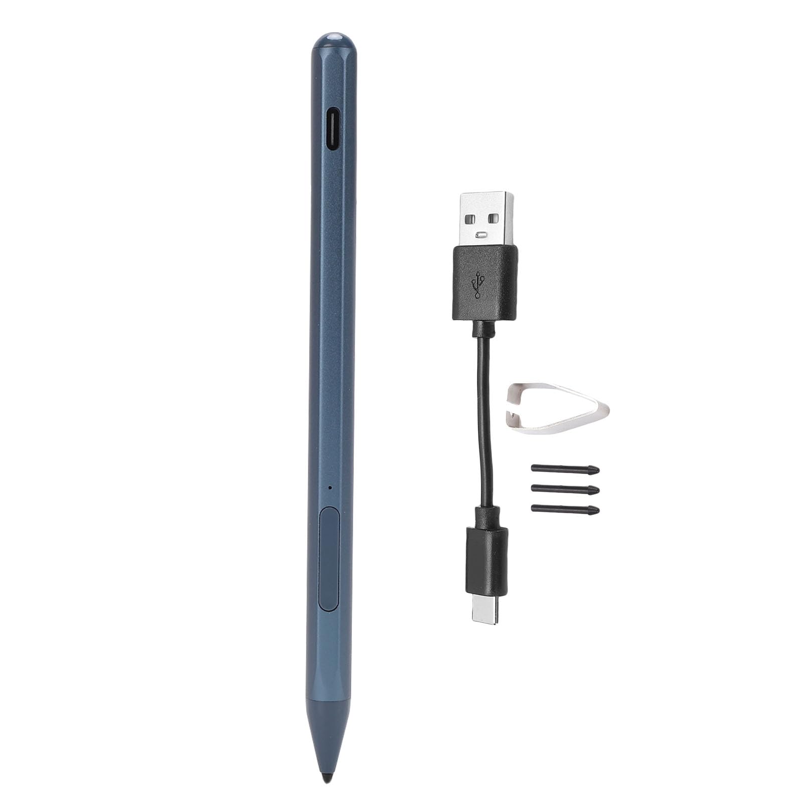 Penna ricaricabile Tilt Pen, 4096 livelli di pressione Stylus Pen con Palm Rejection e design magnetico, per x360 Pavilion Touchscreen Laptop (blu)