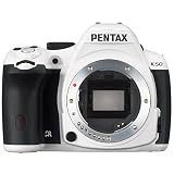 Pentax K 50 Appareil photo numérique Reflex 16 Mpix Boîtier nu   Blanc