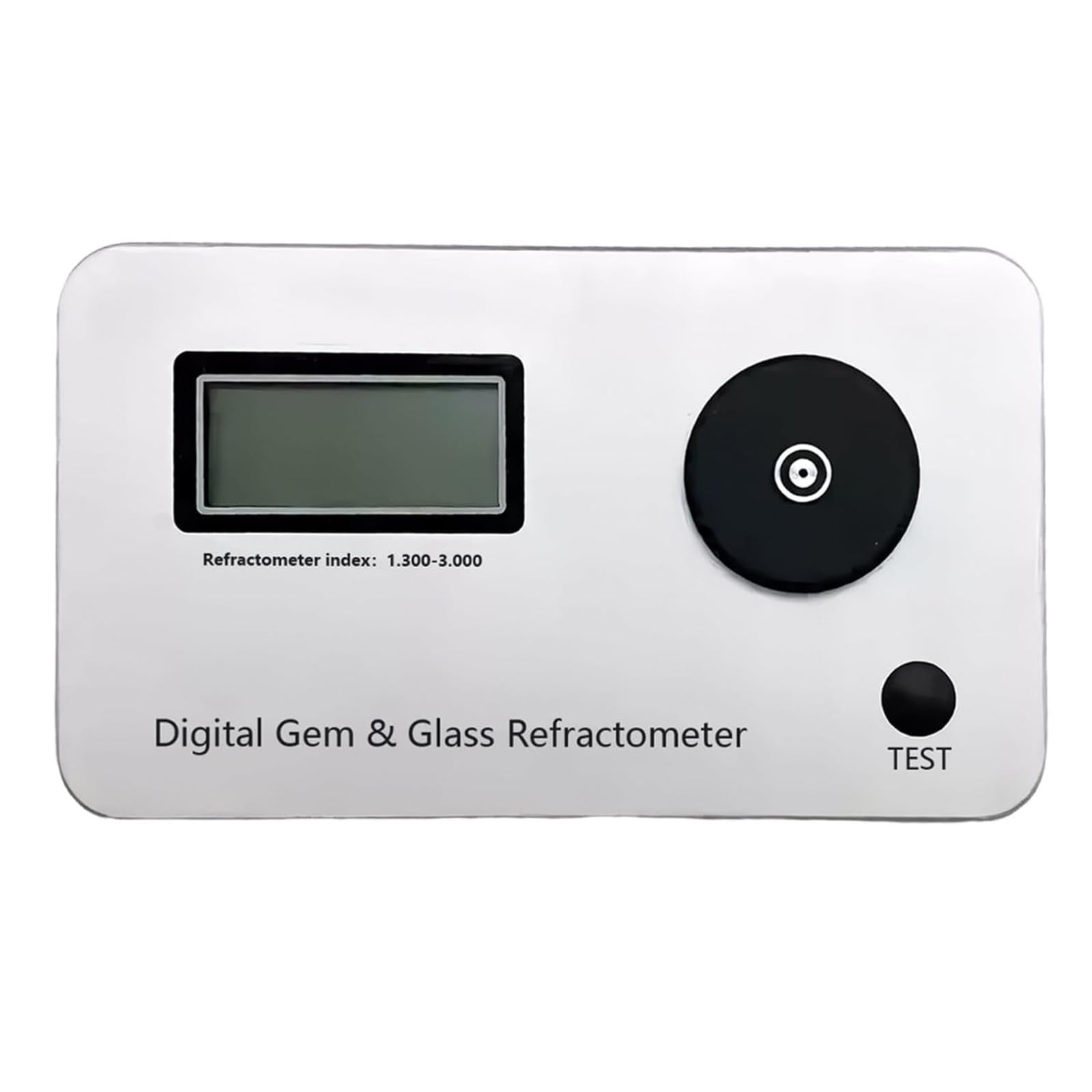 Digitales Edelstein-Refraktometer, Schmucktester, Identifikationswerkzeug, 700 mAh Akku, 10.000 Tests, zum Testen von Schmuck, Jade, Kristallen