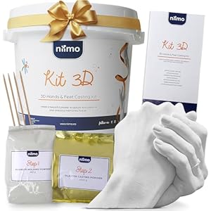 Niimo set om handvormen te maken voor koppels – cadeaus voor hem, cadeaus voor haar, kit voor handmodellen van gips, cadeaus voor koppels, gepersonaliseerde cadeaus voor koppels
