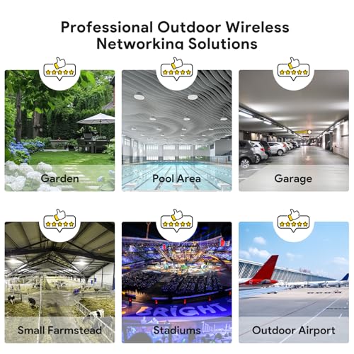 Image of WAVLINK AX3000 Outdoor Mesh WiFi Access Point, 2026 New Model Long Range Outdoor Wireless WiFi Extender Signal Booster - Greenwood
