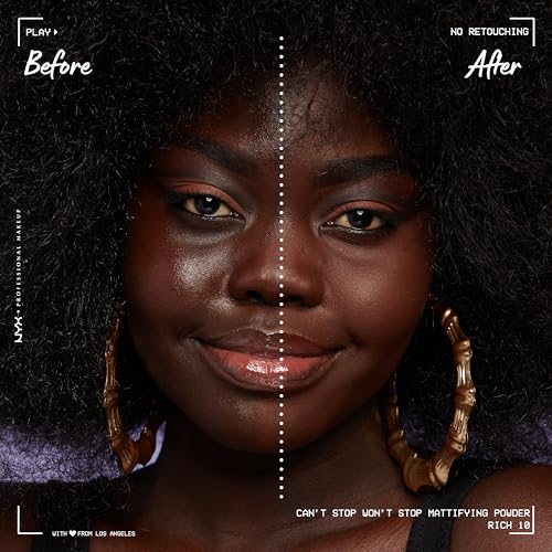 NYX PROFESSIONAL MAKEUP Can't Stop Won't Stop Mattifying Pressed Powder - Rich - image 2