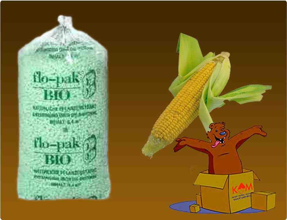1 Sack Flo-Pak "BIO" Verpackungs-Chips 0,4 m³ / 400 Liter