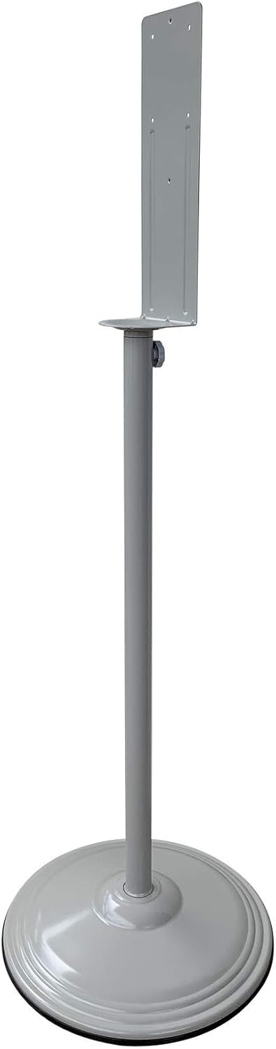 OceanAire HSS3 50" Universal Hand Sanitizer Stand with Weighted Base & Drip Tray (Dispensor Sold Separately)