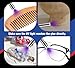 UV Resin Kit with Light, 60g UV Glue with Rechargeable Light, 5 Second Fast Cure UV Glue Adhesive, Clear Repair Kit for Welding Resin, Jewelry Bonding, Plastic, Glass, Acrylic, Craft Decoration