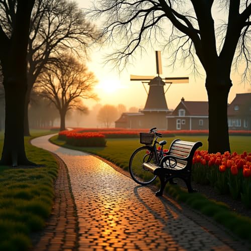 Een wandeling in het park