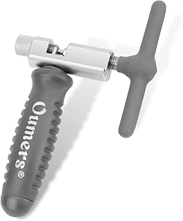 Oumers Oumers Bike Chian Breaker Tool, Universal for 7 8 9 10 11 Speed Chains Link, Remove Rusty Chains Easily. A Small Bicycle Chain Splitter for Road Mountain Cycling Bike,Gray