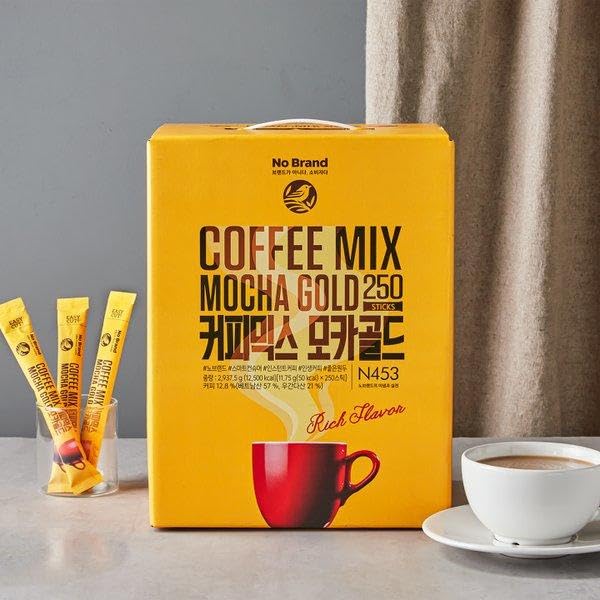 Amazon.com : LENITH Korean Mocha Gold Mix Coffee 30 Sticks Instant