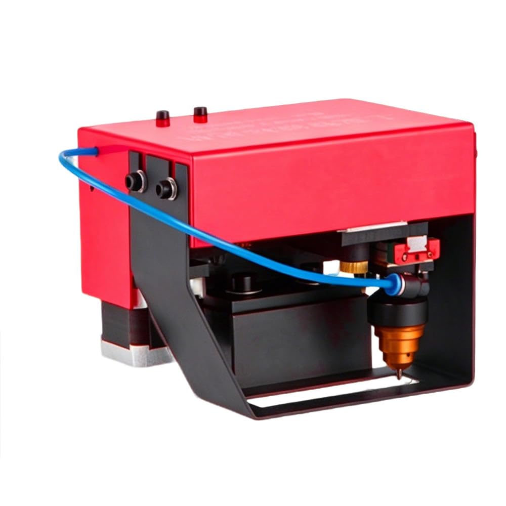 ShaiVrissian Portable Pneumatic Dot Peen Marking Machine for Metal Engraving,Handheld Metal Engraver,Digital Control,Depth 0.01-1mm,For Vin Code Frame Chassis Number F