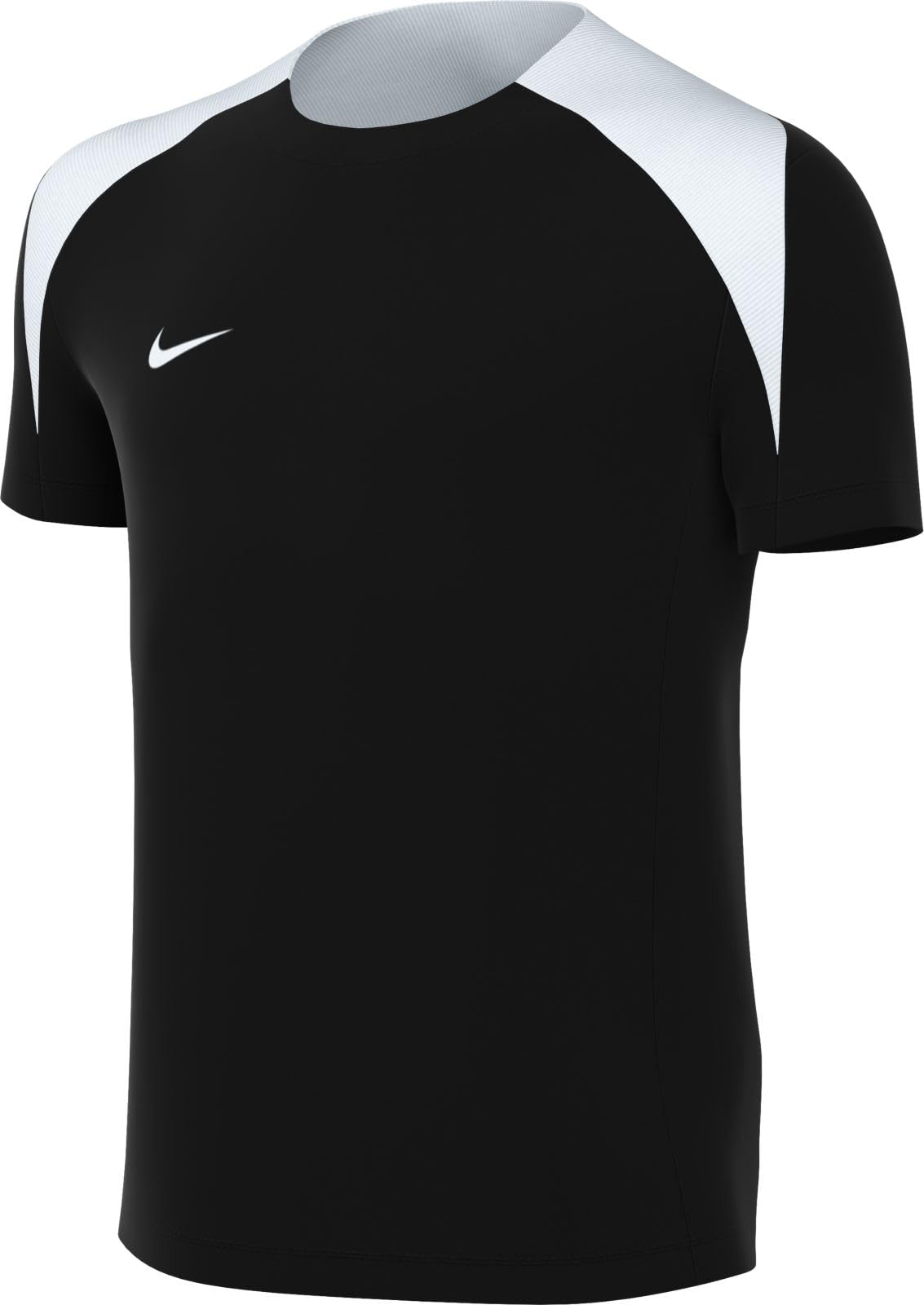 Nike FD7493-010 Maglia da Training Dri-FIT Strike 24 T-Shirt Unisex Black/White/Black/White Size L