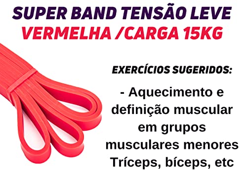 Super Band Bravus Sport Tensão Leve Elástico Extensor