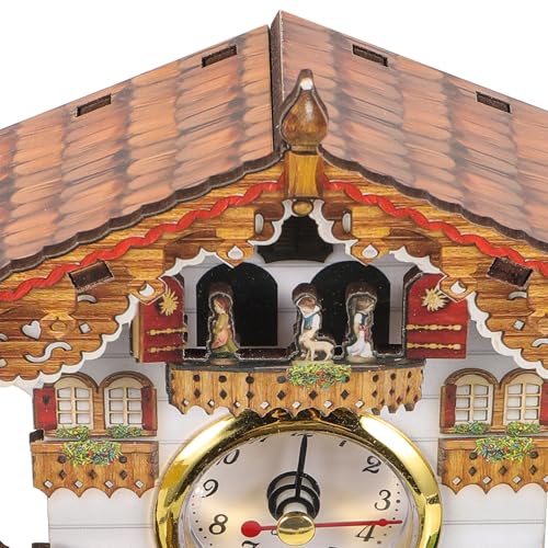 Ornement Mural Vintage Horloge Coucou Pendule Intérieur Salon - 5